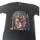 Black Jesus Yahushua Graphic Tee – Crown of Thorns