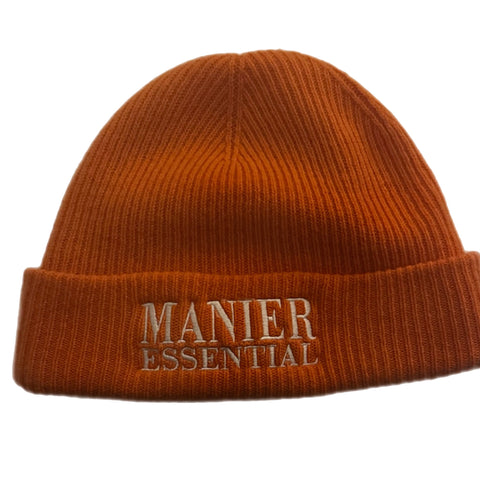 Cashmere WOOL HAT WITH MANIERESSENTIAL EMBROIDERY