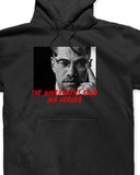 Malcolm X Organic Cotton Hooded Sweatshirts