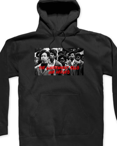 BLACK PANTHERS Organic Cotton Hooded Sweatshirts