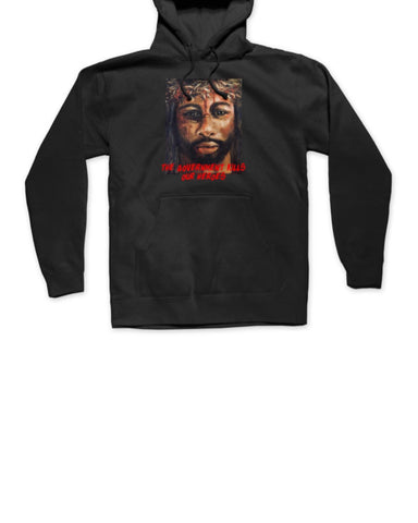 BLACK JESUS Organic Cotton Hooded Sweatshirts